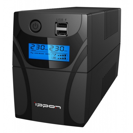 ИБП Ippon Back Power Pro II 400 черный - фото 2
