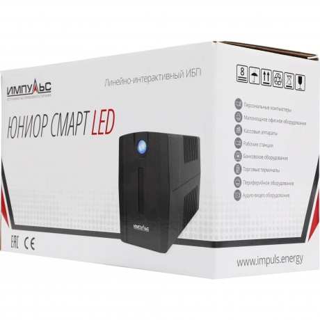 ИБП Импульс Юниор Смарт 800 (JS80114) - фото 14