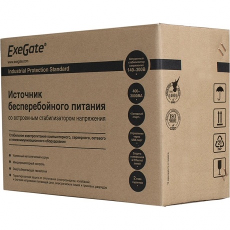 ИБП ExeGate Power Back BNB-850 (EP285475RUS) - фото 3