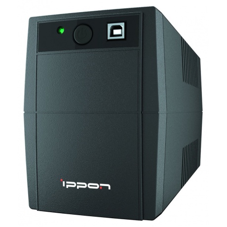 ИБП Ippon Back Basic 650S Euro черный (1373874) - фото 4