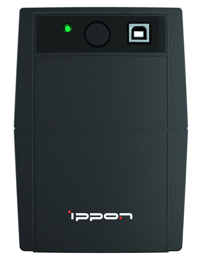 ИБП Ippon Back Basic 650S Euro черный (1373874) ибп ippon back basic 650s euro 360вт 650ва
