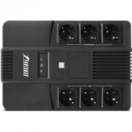 Источник бесперебойного питания Powerman UPS Brick 600 black (6117367) - фото 2