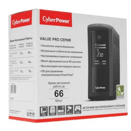 ИБП CyberPower VP700EILCD - фото 9