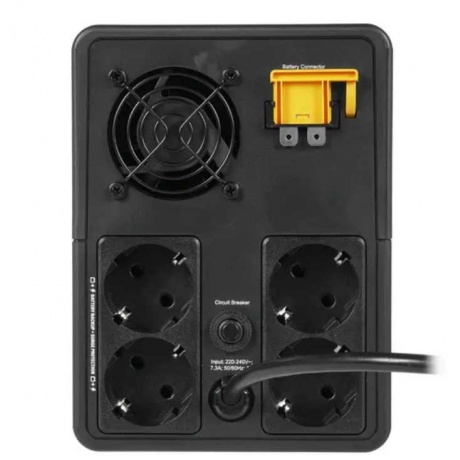 ИБП APC Easy-UPS BVX1600LI-GR black (BVX1600LI-GR) - фото 7
