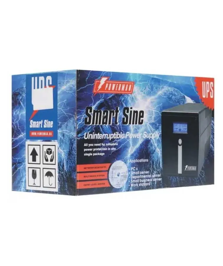 Источник бесперебойного питания Powerman Smart Sine 1000 - фото 6