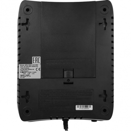 Источник бесперебойного питания Powercom Spider SPD-750U LCD USB - фото 4