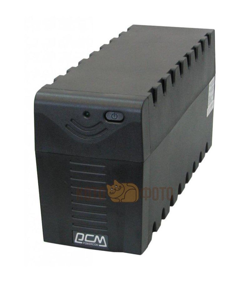 ИБП Powercom RPT-800A 480W черный 3*IEC320 ибп powercom rpt 600ap euro schuko usb