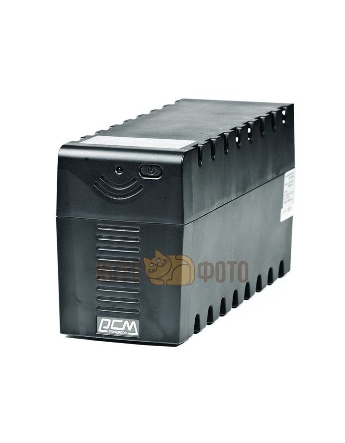 ИБП Powercom RPT-1000A 600W черный 3*IEC320 - фото 1