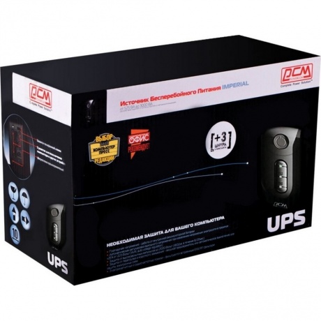 ИБП Powercom IMP-625AP (3 кабеля) - фото 7