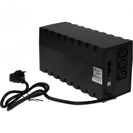 ИБП Powercom RPT-1000AP 600W черный 3*IEC320 - фото 6