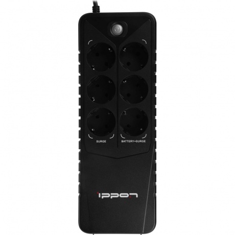 ИБП Ippon Back Verso 800 420Вт 800ВА черный - фото 5