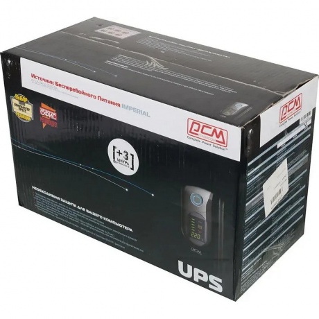 ИБП Powercom IMD-825AP (3 кабеля) - фото 7