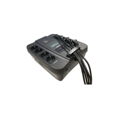 ИБП Powercom Spider SPD-550U LCD USB 330Вт 550ВА черный - фото 2