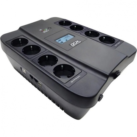 ИБП Powercom Spider SPD-550U LCD USB 330Вт 550ВА черный