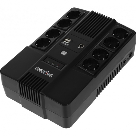 ИБП Импульс Мастер 800 480Вт 800ВА черный (MT80107) - фото 1