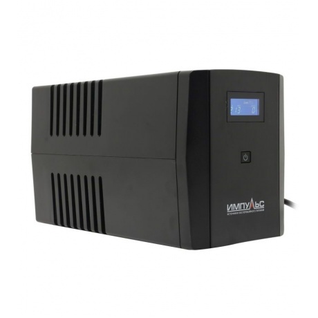 ИБП Импульс Юниор Смарт 1500 900Вт 1500ВА черный (JS15211)