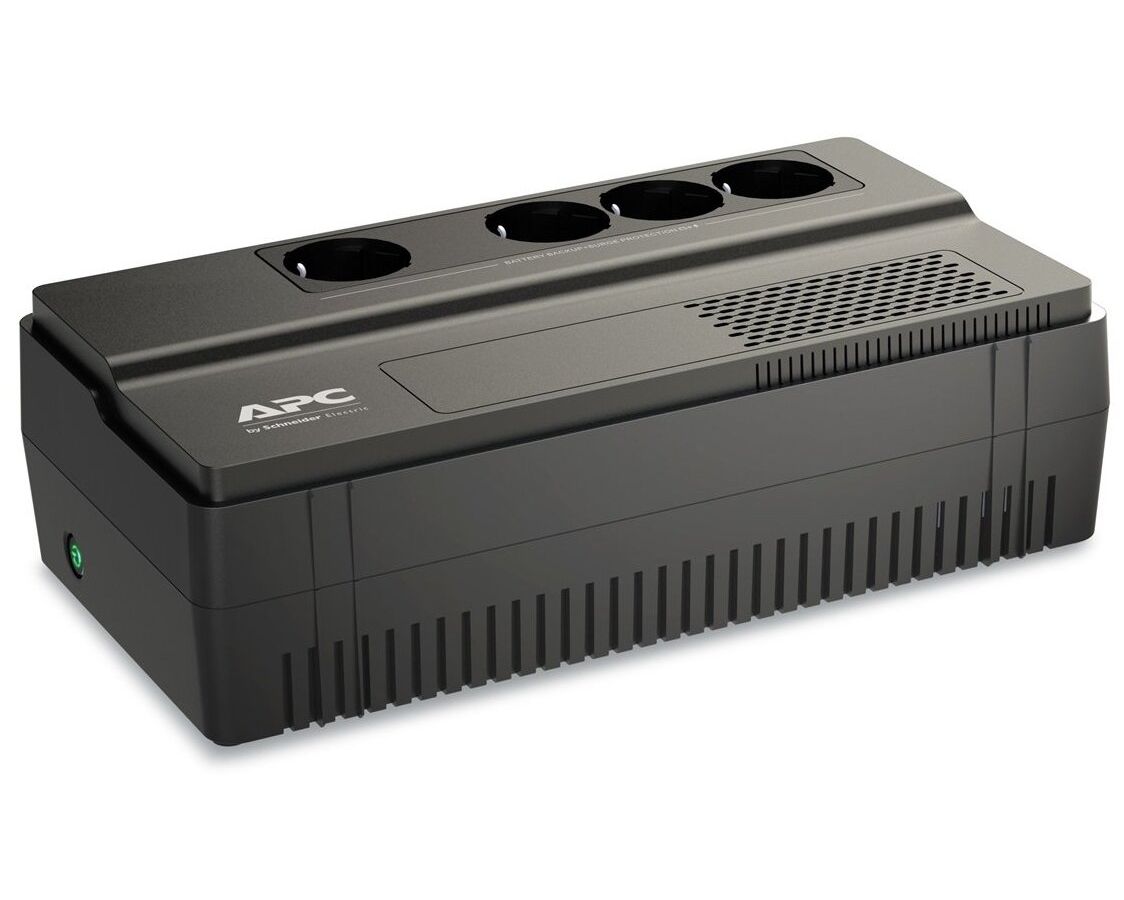 Источник бесперебойного питания APC Easy-UPS BV650I-GR 650ВА черный источник бесперебойного питания apc by schneider electric back ups bx750mi