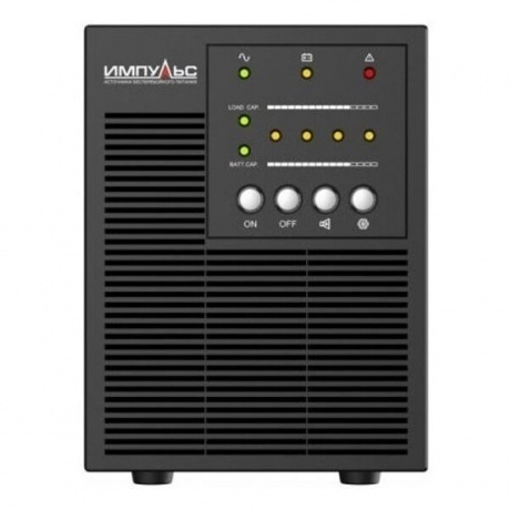 Источник бесперебойного питания Импульс Мини 500ВА черный (CM50101) - фото 2
