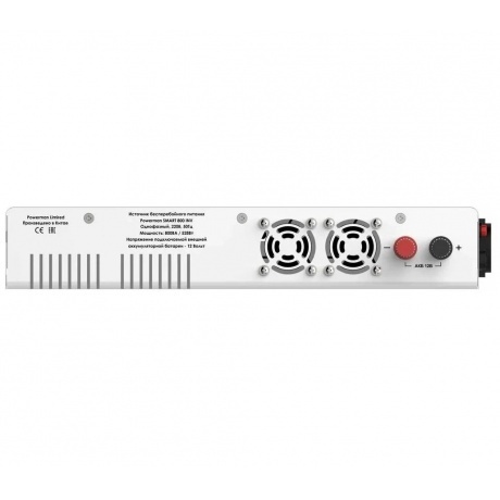 ИБП Powerman Smart 1000 INV Shuko line-interactive (6121422) - фото 3