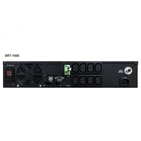 ИБП Powercom SMART RT, SRT1000A LCD Line-Interactive 900W - фото 3