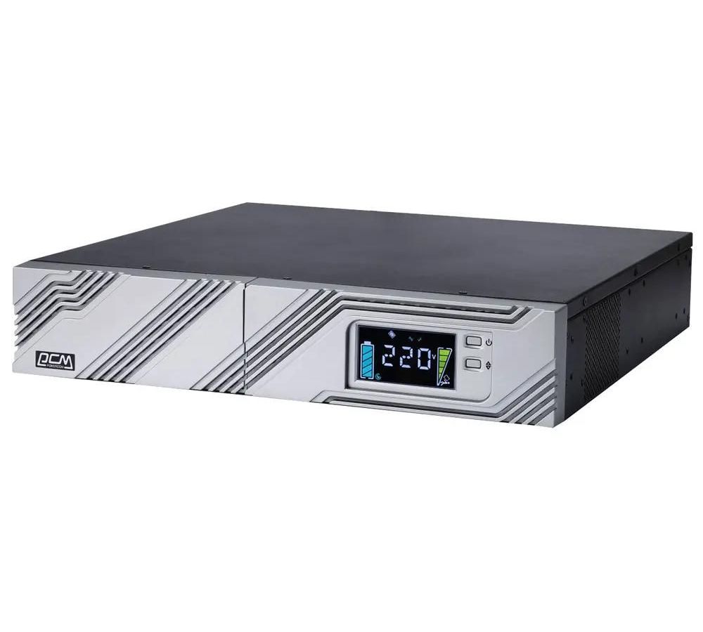 ИБП Powercom SMART RT, SRT1000A LCD Line-Interactive 900W ибп powercom spr 1000 lcd