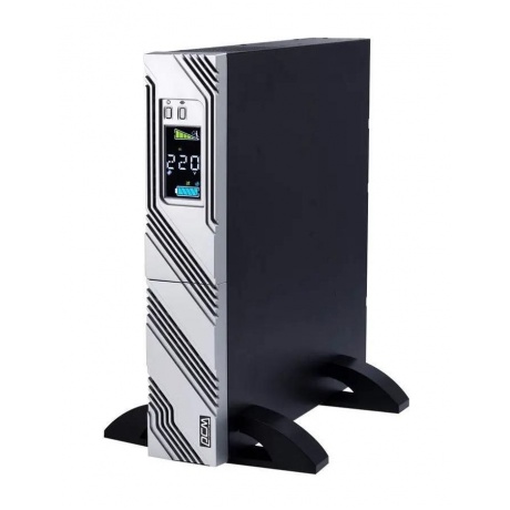 ИБП Powercom SMART RACK&amp;TOWER SRT-2000A LCD 1800W black (1157682) - фото 2