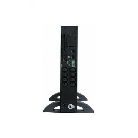 ИБП Powercom SMART RACK&amp;TOWER SRT-2000A LCD 1800W black (1157682) - фото 4