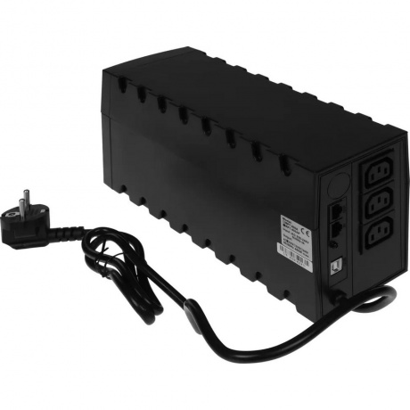 ИБП Powercom Raptor RPT-800AP 480W black (792811) - фото 4
