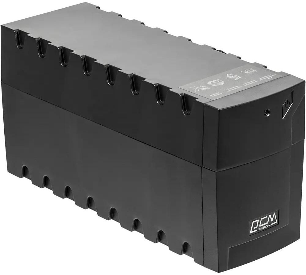 ибп powercom rpt 600a 360w черный 3 iec320 ИБП Powercom Raptor RPT-600A Line-interactive 360W (792801)