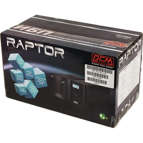 ИБП Powercom Raptor RPT-1500AP Line-interactive 900W (295842) - фото 10