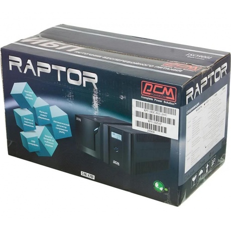 ИБП Powercom Raptor RPT-1025AP 615W/1025WA (295838) - фото 8