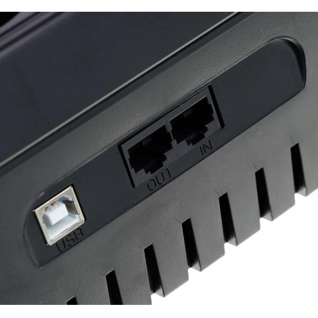 ИБП Powercom Back-UPS SPIDER SPD-1100U LCD 605W 8xSchuko black (1138694) - фото 11