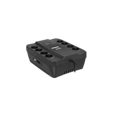 ИБП Powercom Back-UPS SPIDER SPD-1100U LCD 605W 8xSchuko black (1138694) - фото 13
