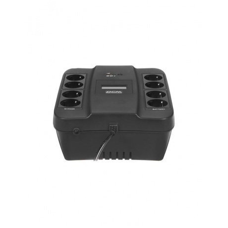 ИБП Powercom Back-UPS SPIDER SPD-1100U LCD 605W 8xSchuko black (1138694) - фото 14