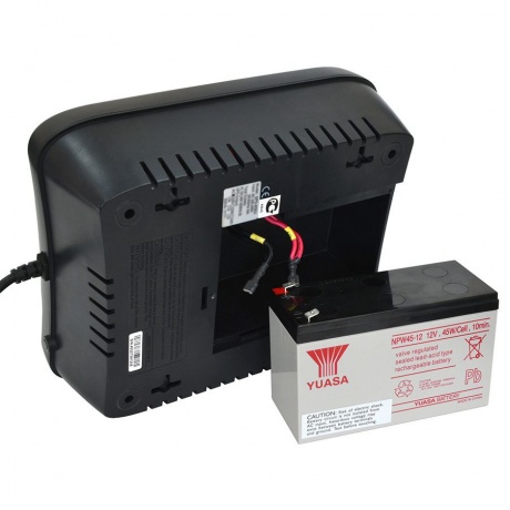 ИБП Powercom Back-UPS SPIDER SPD-1100U LCD 605W 8xSchuko black (1138694) - фото 3