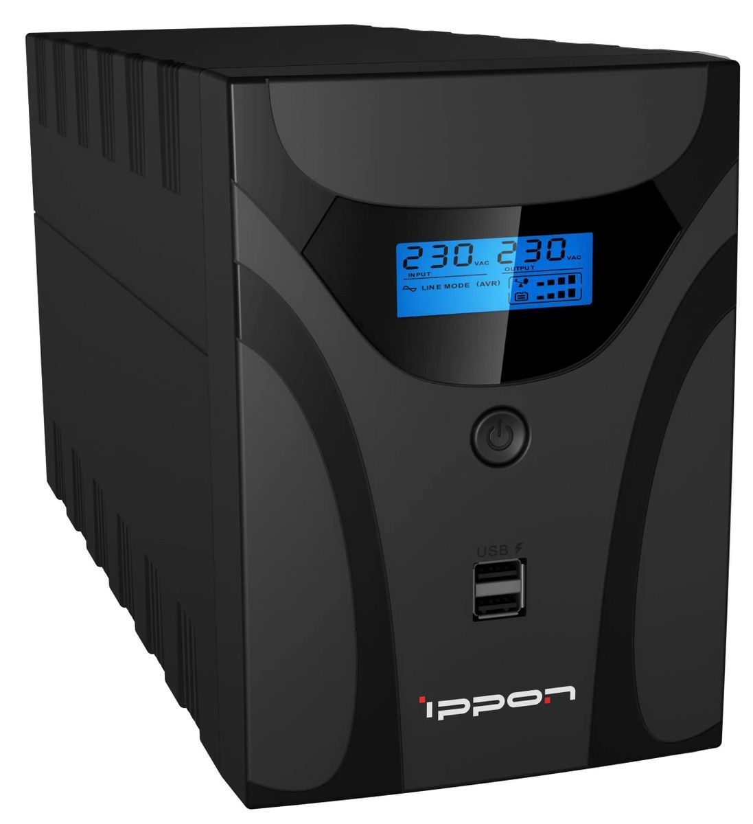 ИБП Ippon Smart Power Pro II Euro 2200 1200W/2000WA (1029746) источник бесперебойного питания ippon smart power pro ii euro 2200