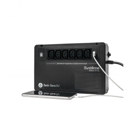 ИБП Systeme Electric Back-Save BV 600 ВА (BVSE600I) - фото 2