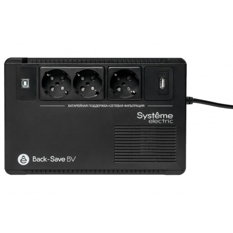 ИБП Systeme Electric Back-Save BV 400 ВА (BVSE400RS) - фото 6