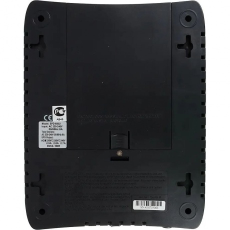 ИБП Powercom Spider SPD-650U 390Вт 650ВА, черный - фото 6