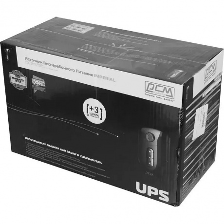 ИБП Powercom Imperial IMD-525AP 315Вт 525ВА черный - фото 7