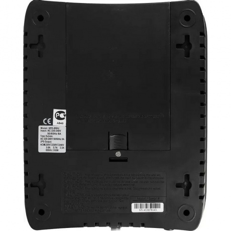 ИБП Powercom Spider SPD-850U 510Вт 850ВА черный - фото 4