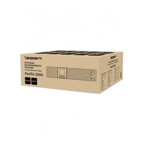 Источник бесперебойного питания Ippon Pacific 2000 1800Вт 2000ВА черный - фото 19
