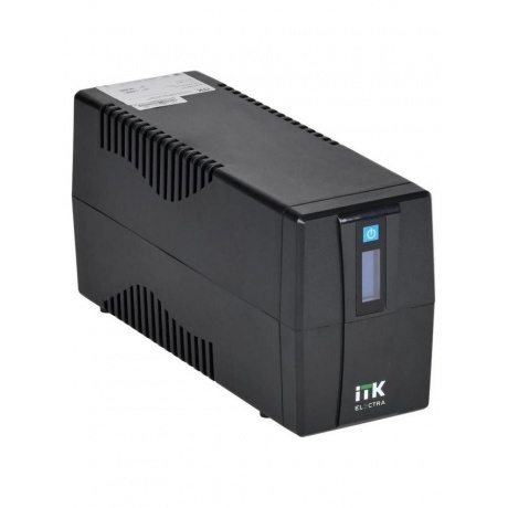 Источник бесперебойного питания ITK Electra EET-0600VA-1-001-S 360Вт 600ВА черный - фото 2