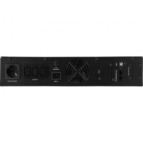 Источник бесперебойного питания Smartwatt Data 800Вт 1000ВА черный - фото 3