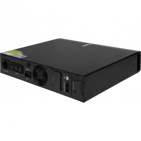 Источник бесперебойного питания Smartwatt Data 800Вт 1000ВА черный - фото 4