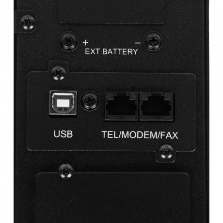 Источник бесперебойного питания Smartwatt Data 800Вт 1000ВА черный - фото 6