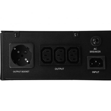 Источник бесперебойного питания Smartwatt Data 800Вт 1000ВА черный - фото 7