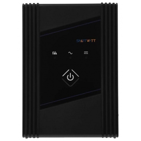 Источник бесперебойного питания Smartwatt Uni 250Вт 450ВА черный - фото 4