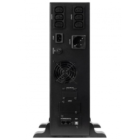 Источник бесперебойного питания Smartwatt Data 2400Вт 3000ВА черный - фото 4