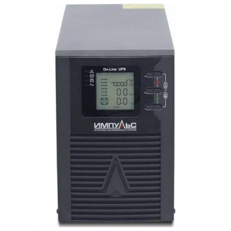 Источник бесперебойного питания Импульс СПРИНТЕР 2000 1800Вт 2000ВА черный - фото 1